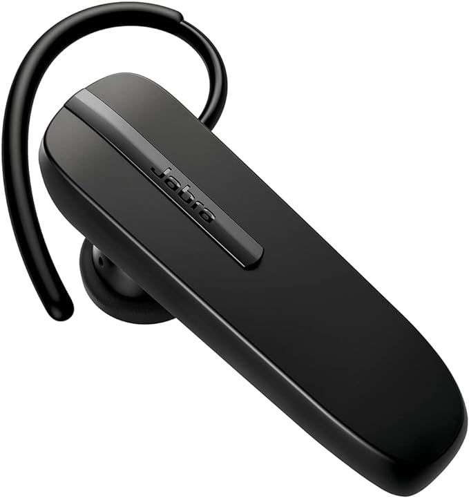 Jabra Talk 5 Mono Bluetooth Headset - Wireless Headphone with Noise Cancellation for Clear Calls | Perfect for Office, Driving & Remote Work