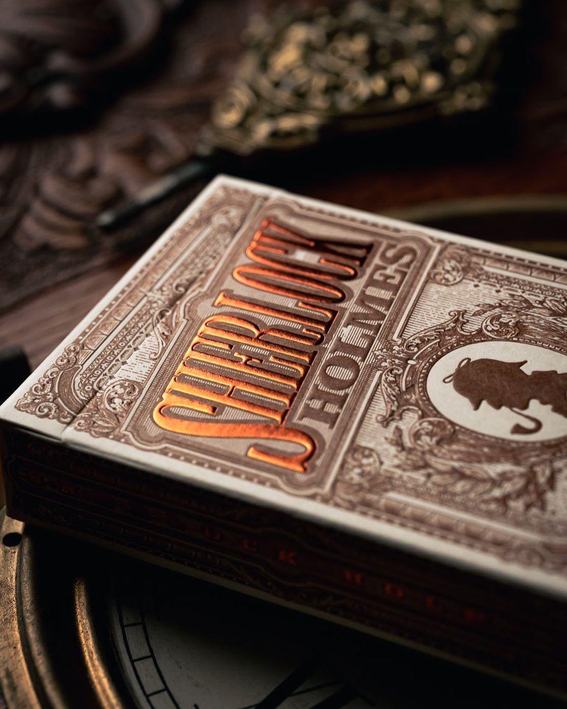Sherlock Holmes Playing Cards - Premium Deck by Kings Wild Project - Perfect for Poker, Magic Tricks & Collectors