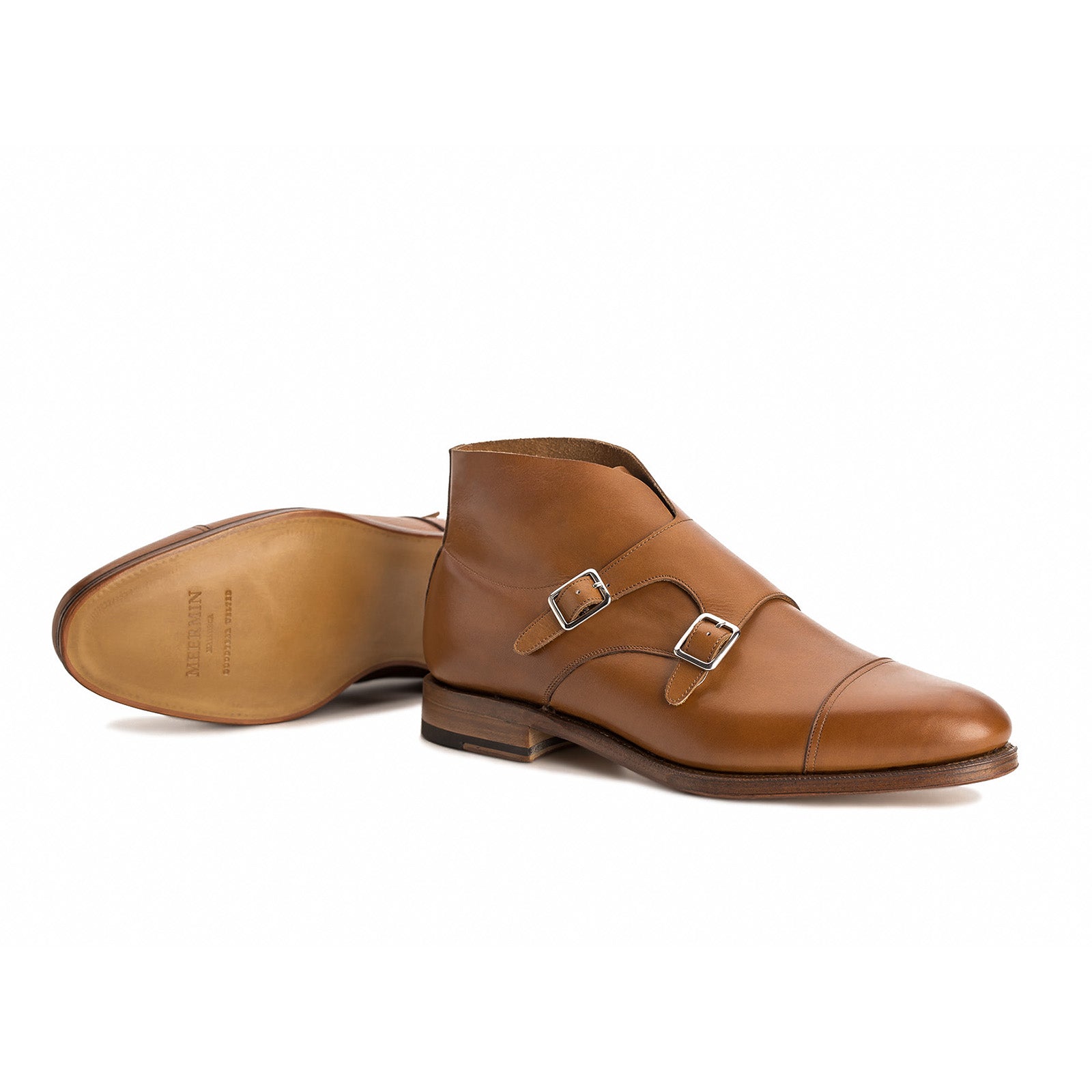Vintage Oak Antique Calf Leather Shoes - Classic & Durable Footwear for Men | Perfect for Casual Outings, Office Wear & Special Occasions