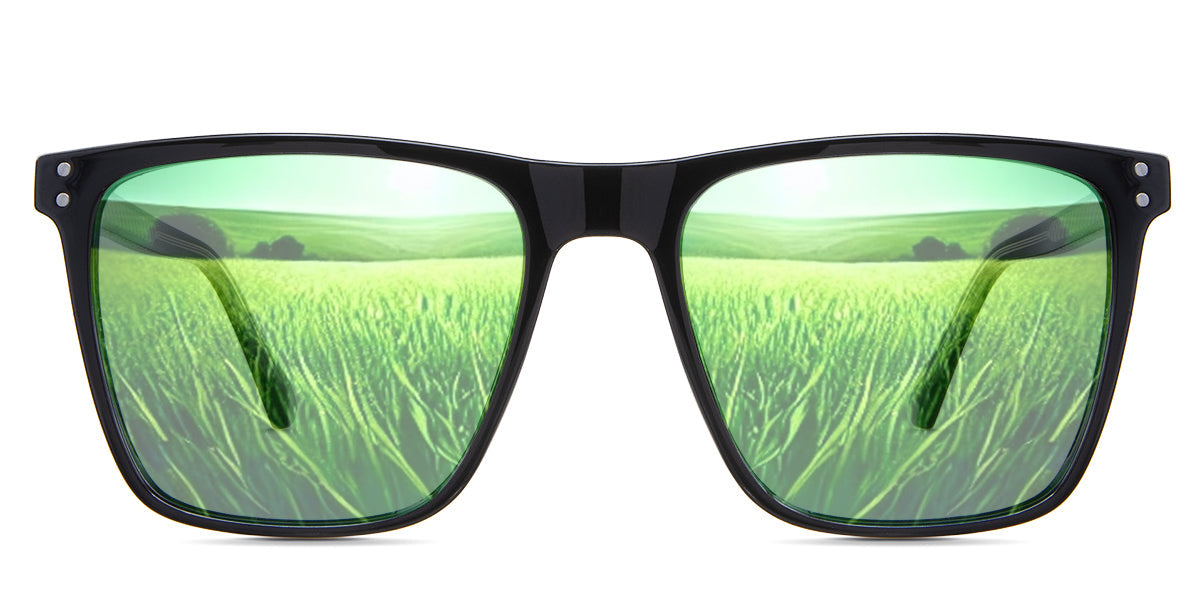 Zayden Men's Prescription Tinted Glasses - Stylish & UV Protection Eyewear for Driving, Outdoor Activities & Everyday Use