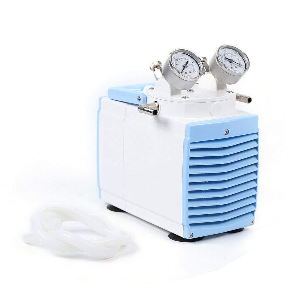 160W Electric Hydraulic Oilless Diaphragm Vacuum Pump - Oil Free Lab Vacuum System with Adjustable Pressure (0.08Mpa, 30L/Min, GM-0.5A) for Scientific Experiments, Medical Equipment & Industrial Filtration