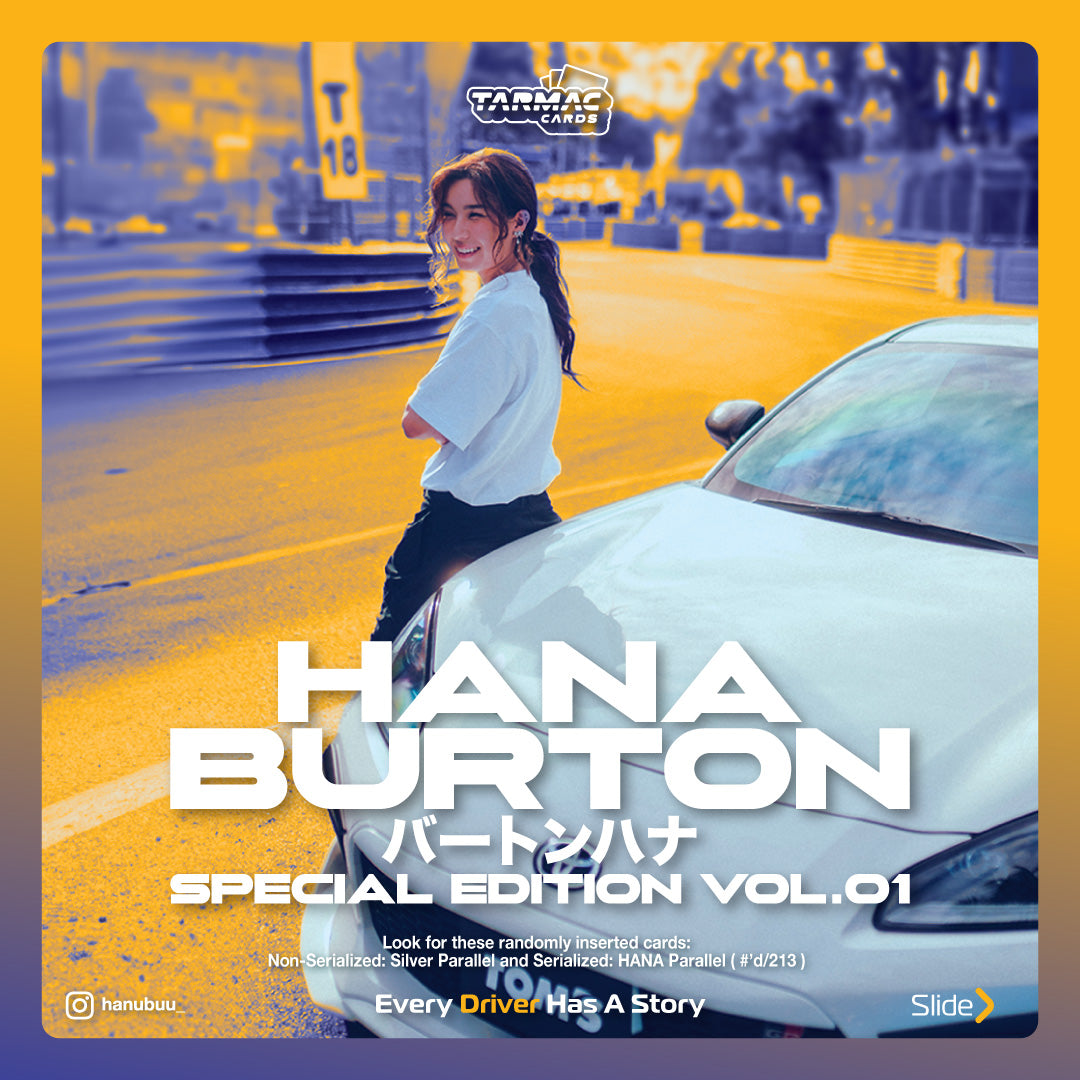 Tarmac Cards Event Special Pack - Hana Burton Special Edition Vol.01 | Collectible Trading Cards for Game Nights, Gifts & Card Game Enthusiasts