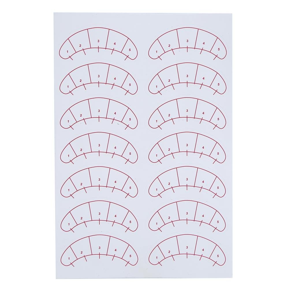 140 PCS Eyelash Extension Adhesive Stickers - Self-Adhesive Lash Isolation Pads & Positioning Patches for Professional Eyelash Extension Training - Perfect for Salon, Home Use & DIY Lash Artists