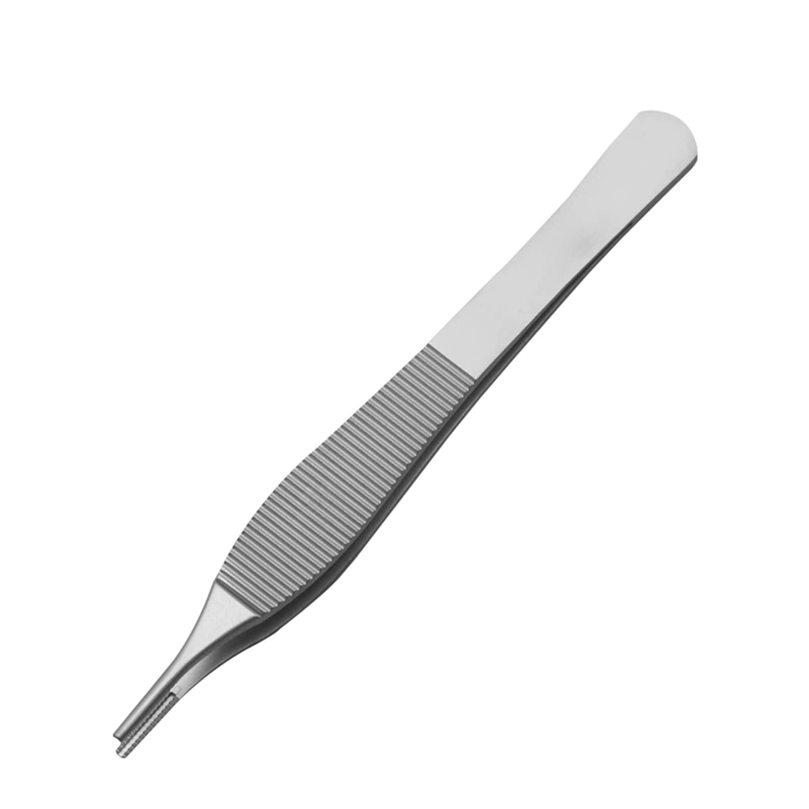 Professional Stainless Steel Hair Removal Tweezers - Slant Tip & Hook Design for Eyebrows, Eyelash Extensions, and Double Eyelid Surgery - Ideal for Home Beauty, Salon, and Ophthalmology Use