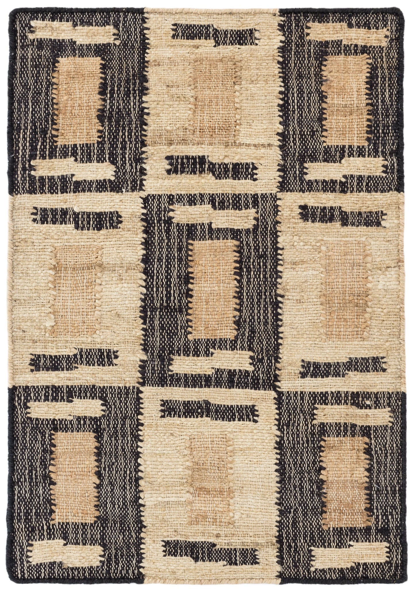 Handwoven Jute Area Rug - Natural Neutral Color | Eco-Friendly Floor Mat for Living Room, Bedroom & Boho Home Decor