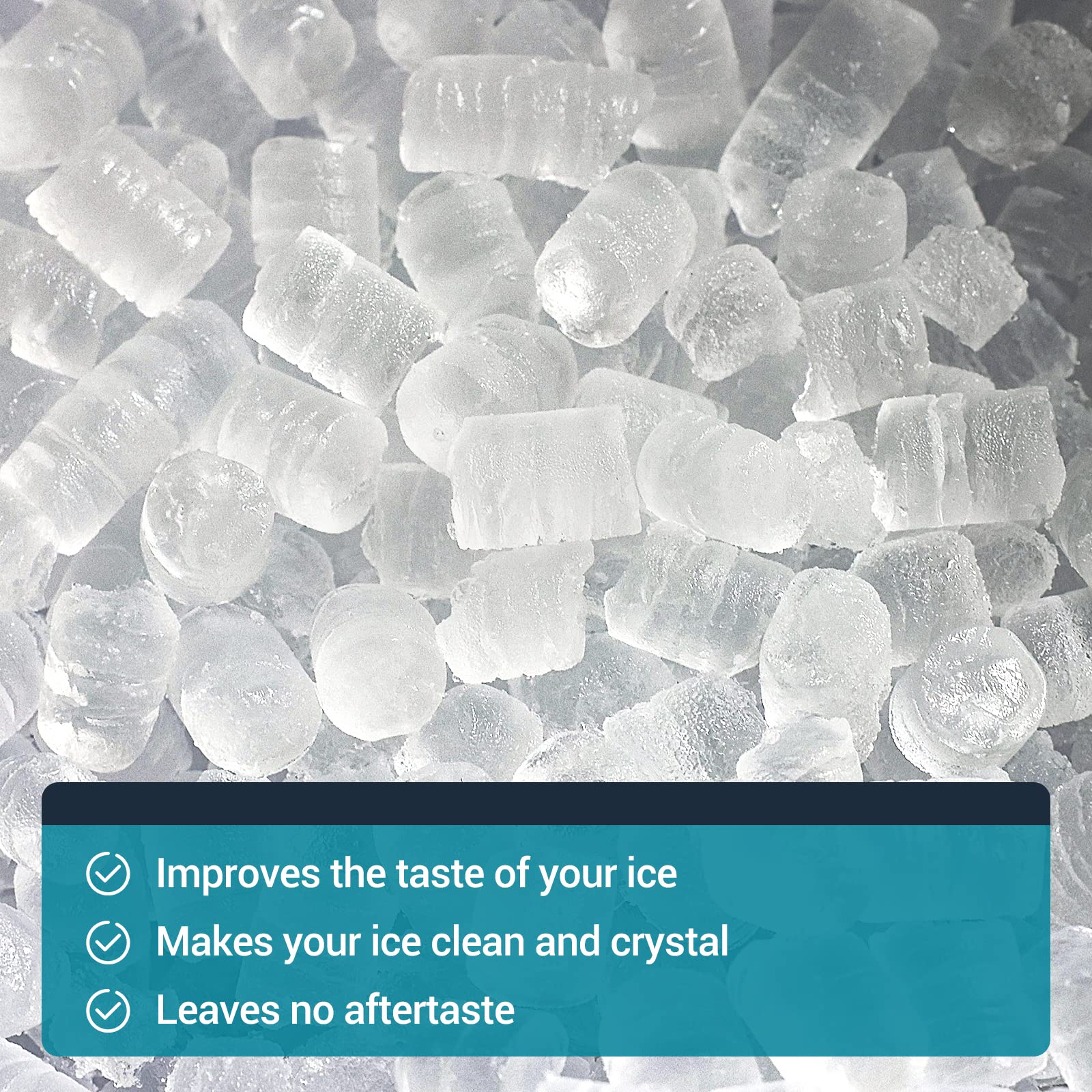 Gevi Descaling Powder for Ice Makers - 12 Individually Packed Uses | Organic Citric Acid Descaler Works with All Major Brands | Perfect for Home, Office & Commercial Ice Machines