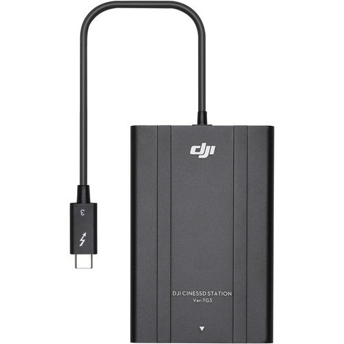 DJI Inspire 2 CINESSD Station (Thunderbolt) - High-Speed SSD Storage for Aerial Cinematography - Perfect for Professional Drone Filmmaking & 4K Video Production