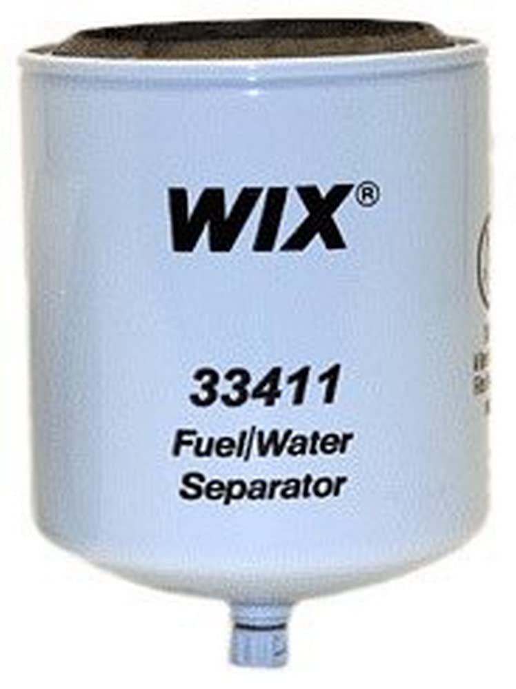WIX Filters 33411 Heavy Duty Spin On Fuel Water Separator for Diesel Engines - 1 Pack | Water Removal & Engine Protection for Trucks, Boats & Heavy Equipment
