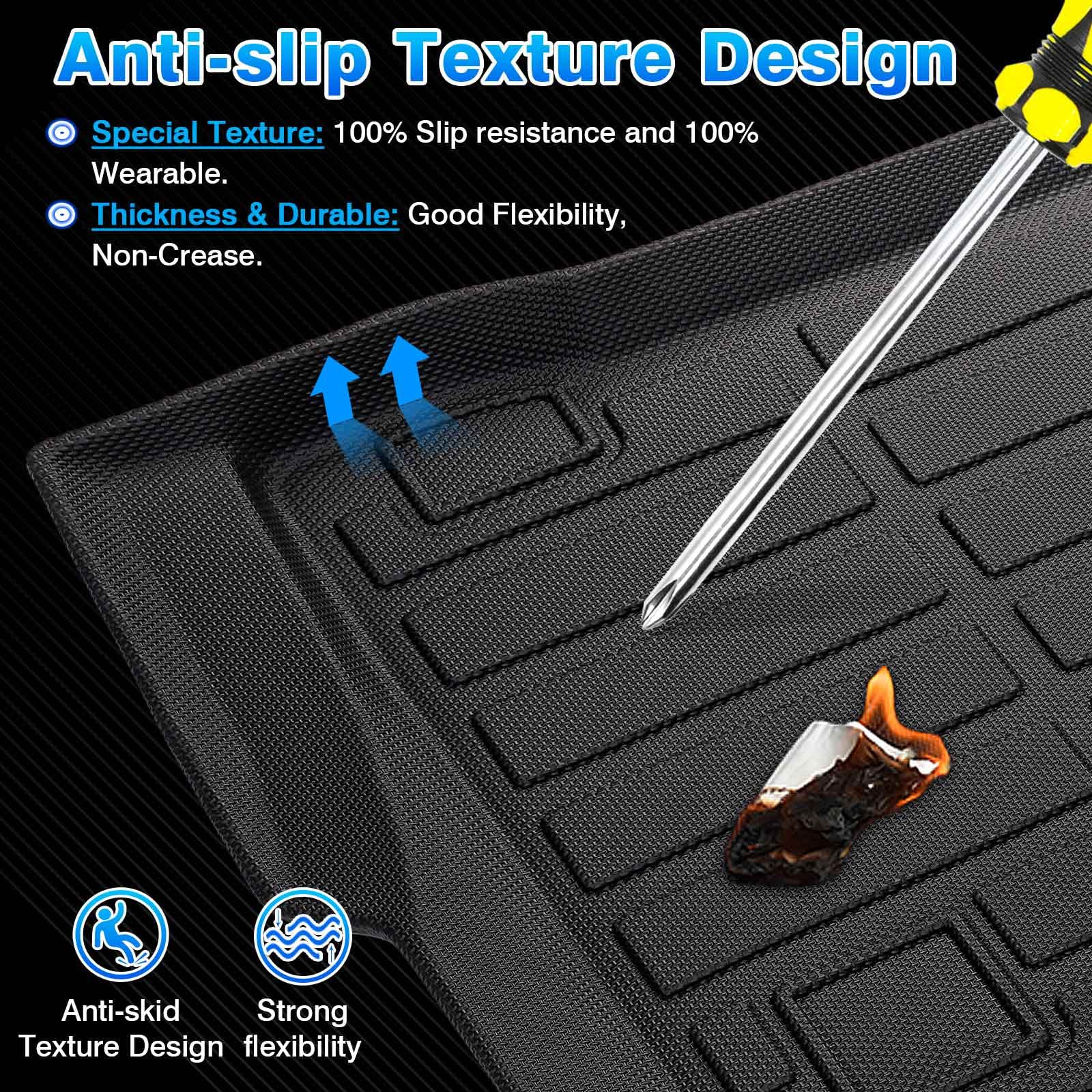 Cartist Heavy Duty TPE All-Weather Cargo Liner for Jeep Wrangler 4XE (2021-2024 Models) - Waterproof Trunk Mat Protector for SUV Accessories | Perfect for Camping, Road Trips & Outdoor Adventures