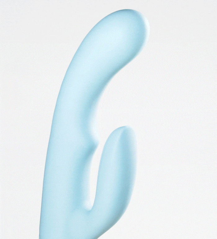 FemmeFunn Blended Orgasms Rabbit Vibrator - Dual Stimulation G-Spot & Clitoral Massager for Women, Perfect for Solo Play & Couples Intimacy