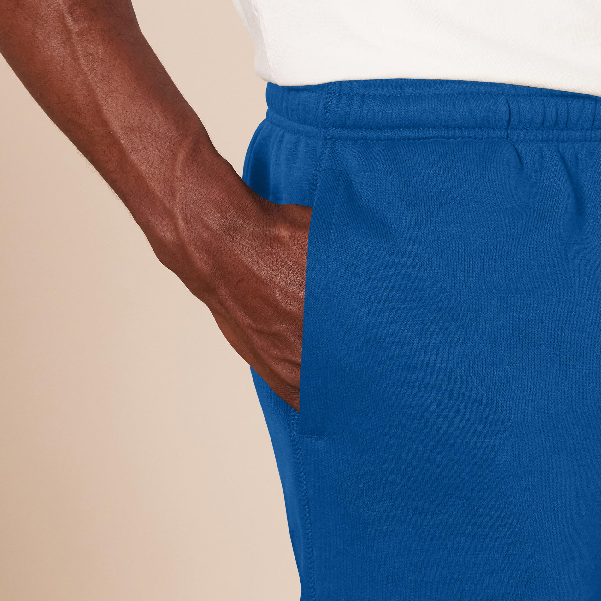 Amazon Essentials Men's Fleece Open Bottom Sweatpants - Comfortable Casual Lounge Pants for Big & Tall Sizes - Perfect for Home Relaxation, Gym Wear & Running Errands
