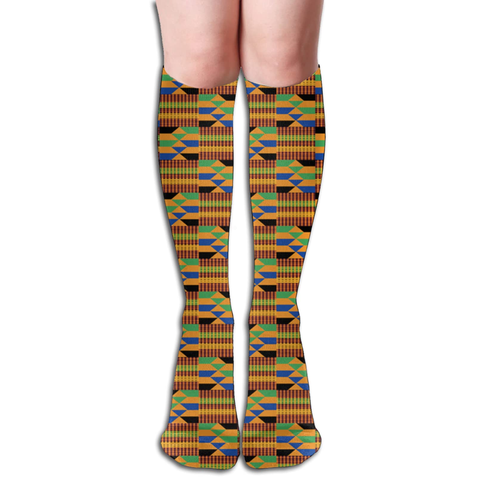 Correctional Officer Knee High Socks for Women - 50cm Novelty Athletic Socks for Work & Casual Wear