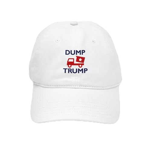 White - Dump Trump Cap