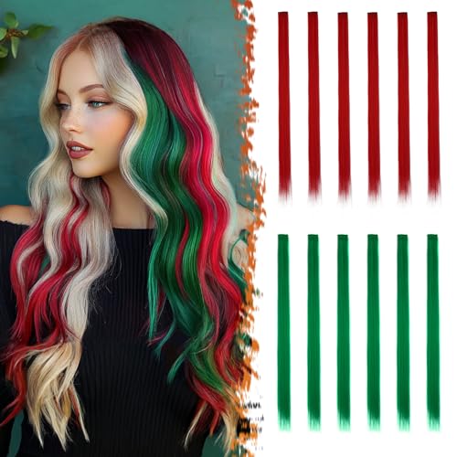 12PCS-Red & Green