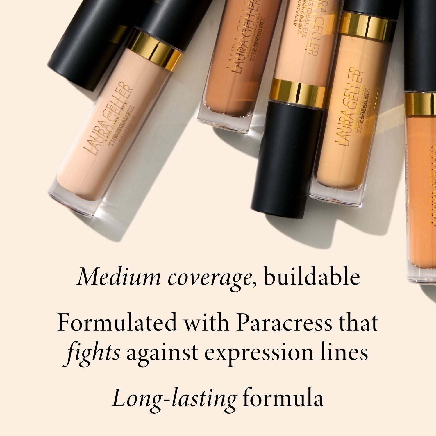 The Ideal Fix Concealer - Full Coverage, Long-Lasting & Waterproof - Perfect for Dark Circles, Blemishes & Under Eye Brightening - Great for Daily Makeup & Special Occasions