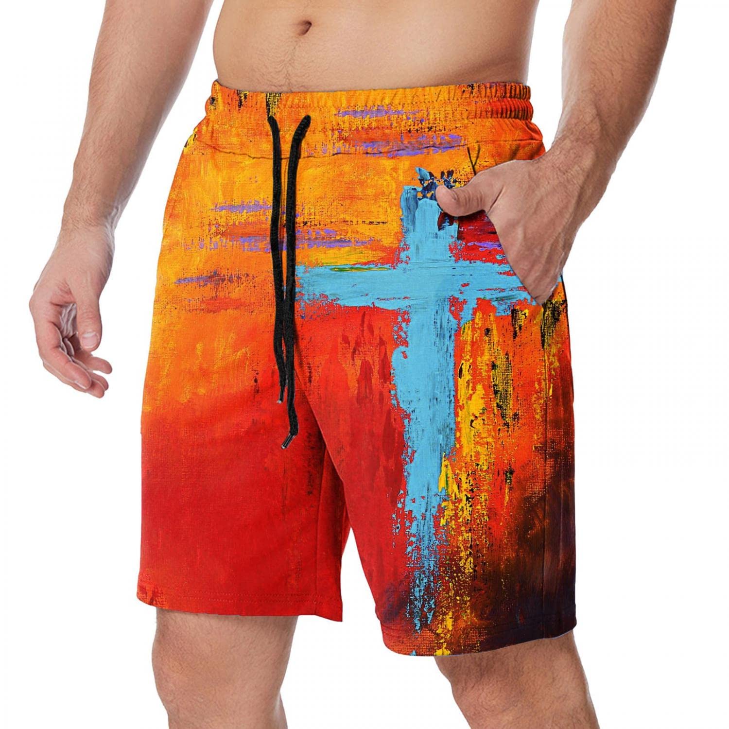 **5 Inch Inseam Running Shorts for Men - Quick Dry Gym & Workout Shorts with Side Pockets - Perfect for Jogging, Training & Outdoor Activities**