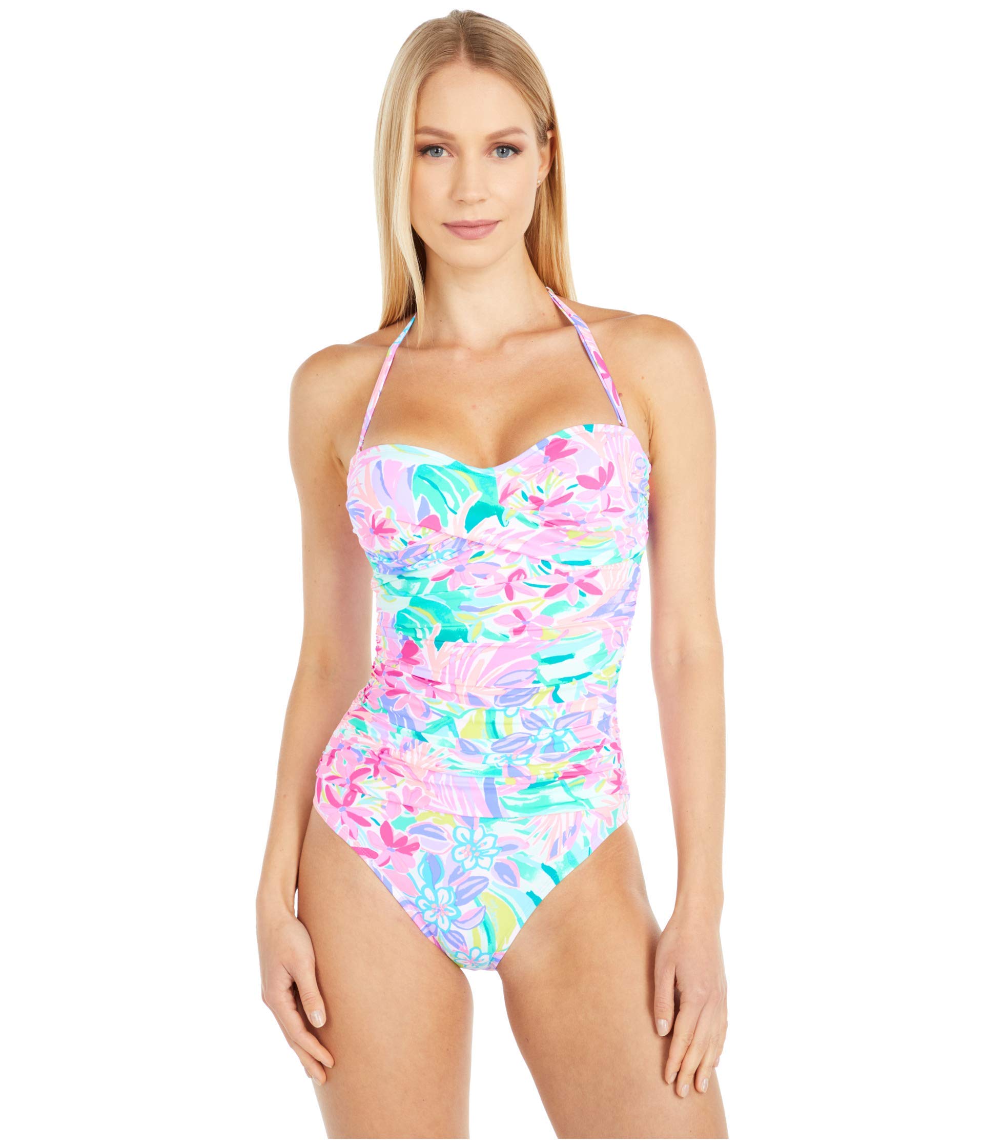 Lilly Pulitzer Flamenco One-Piece Swimsuit - Multi Color 