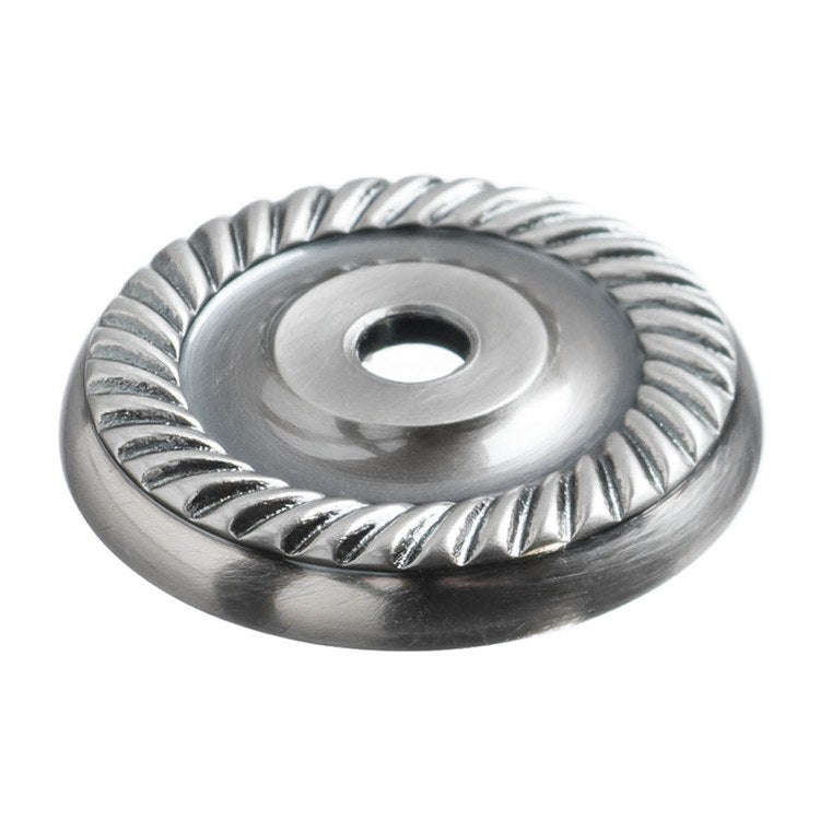 656 Series Arlington 1 1/4 Inch Rope Rose Backplate - Decorative Cabinet Hardware for Kitchen & Bathroom