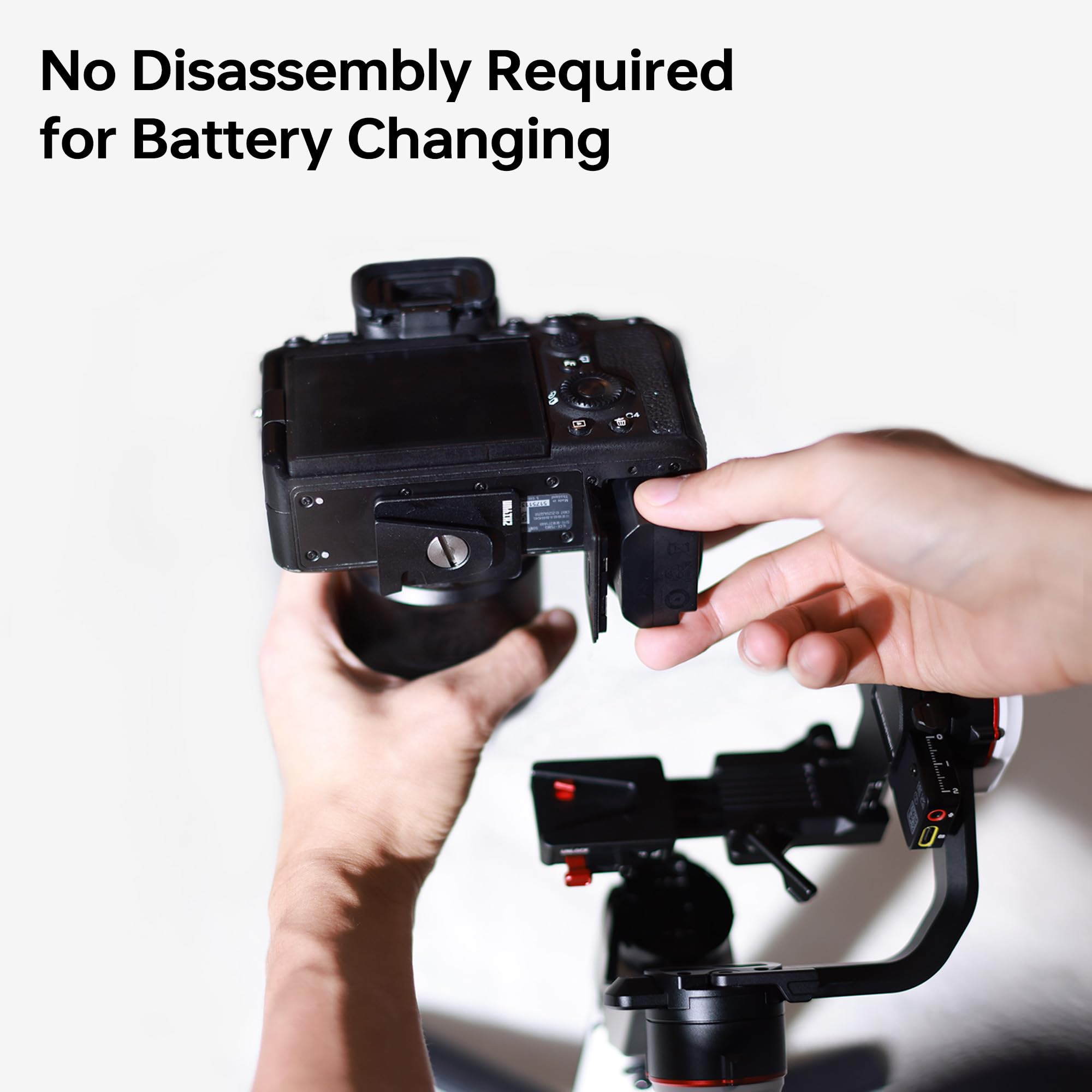 Zhiyun Crane M3 3-Axis Handheld Gimbal Stabilizer for Mirrorless Cameras, GoPro, Action Cameras & Smartphones - Perfect for Vlogging, Travel Filming & Smooth Video Shooting