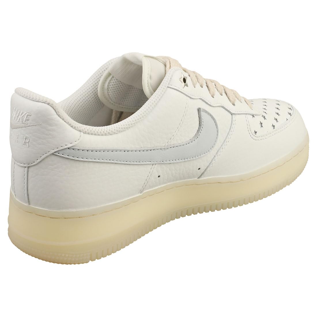 Nike AIR Force 1 07 Women's White Platinum Fashion Sneakers - Size 10.5 US | Comfortable Athletic Shoes for Running, Gym & Casual Wear