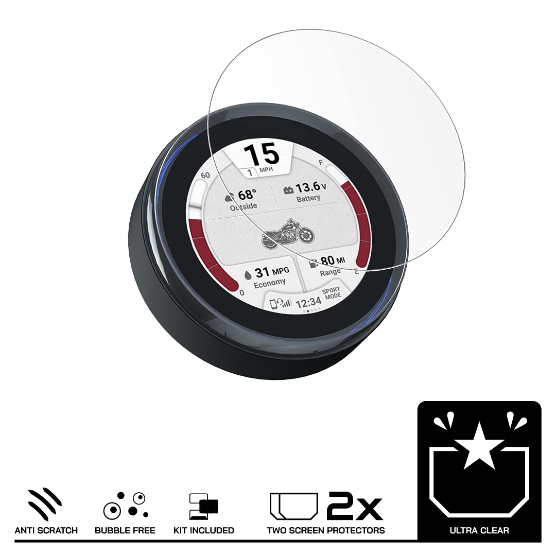 Speedo Angels Dashboard Protector for CHIEF (2021) - 2 Pack Ultra Clear for Car Protection
