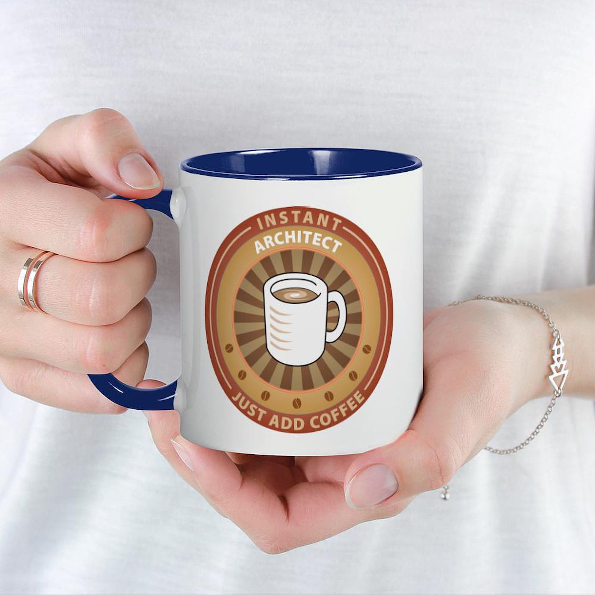 Instant Architect Mug - 11 oz (325 ml) Ceramic Coffee Cup for Architects & Designers | Perfect for Office, Home & Gifts | Durable & Stylish Coffee Mug