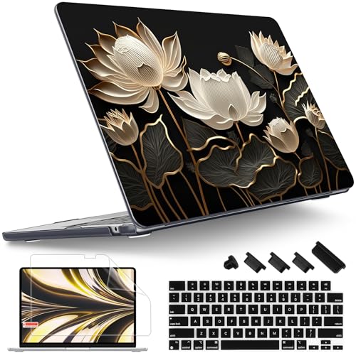 White & Black Flowers