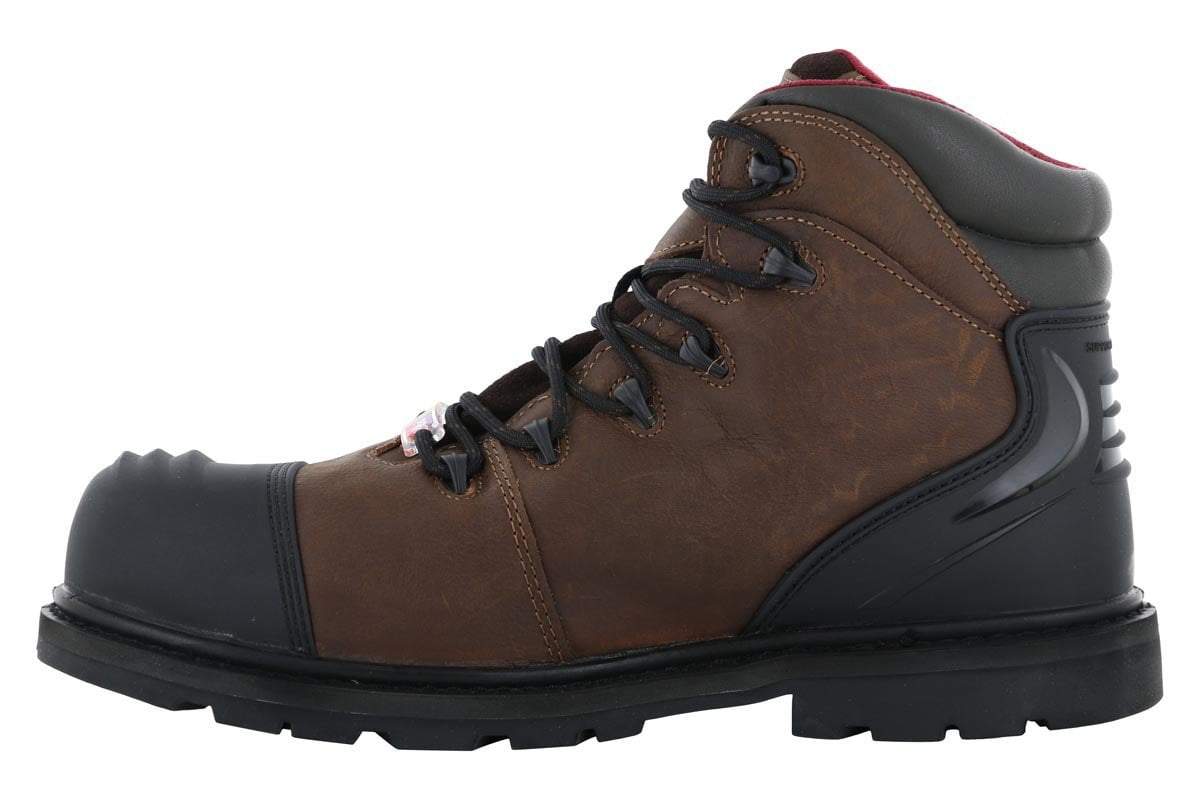 Avenger 7546 Composite Toe Work Boots for Men - Lightweight Safety Shoes with Steel Shank & Slip-Resistant Outsole - Perfect for Construction, Warehouse & Industrial Work