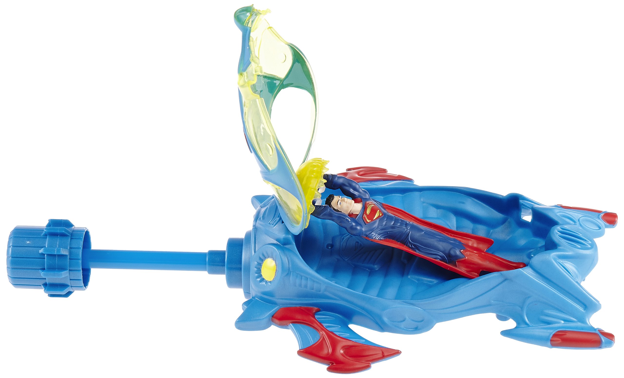 Superman Man of Steel Flight Speeders Solar Force Launcher - DC Comics Action Figure Toy for Kids & Collectors - Perfect for Playtime, Display & Superhero Battles