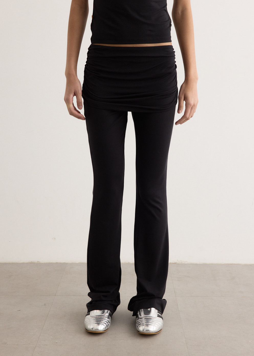 Alana Women's High-Waist Yoga Pants 1039TJB Black - Perfect for Yoga, Gym & Lounge Wear