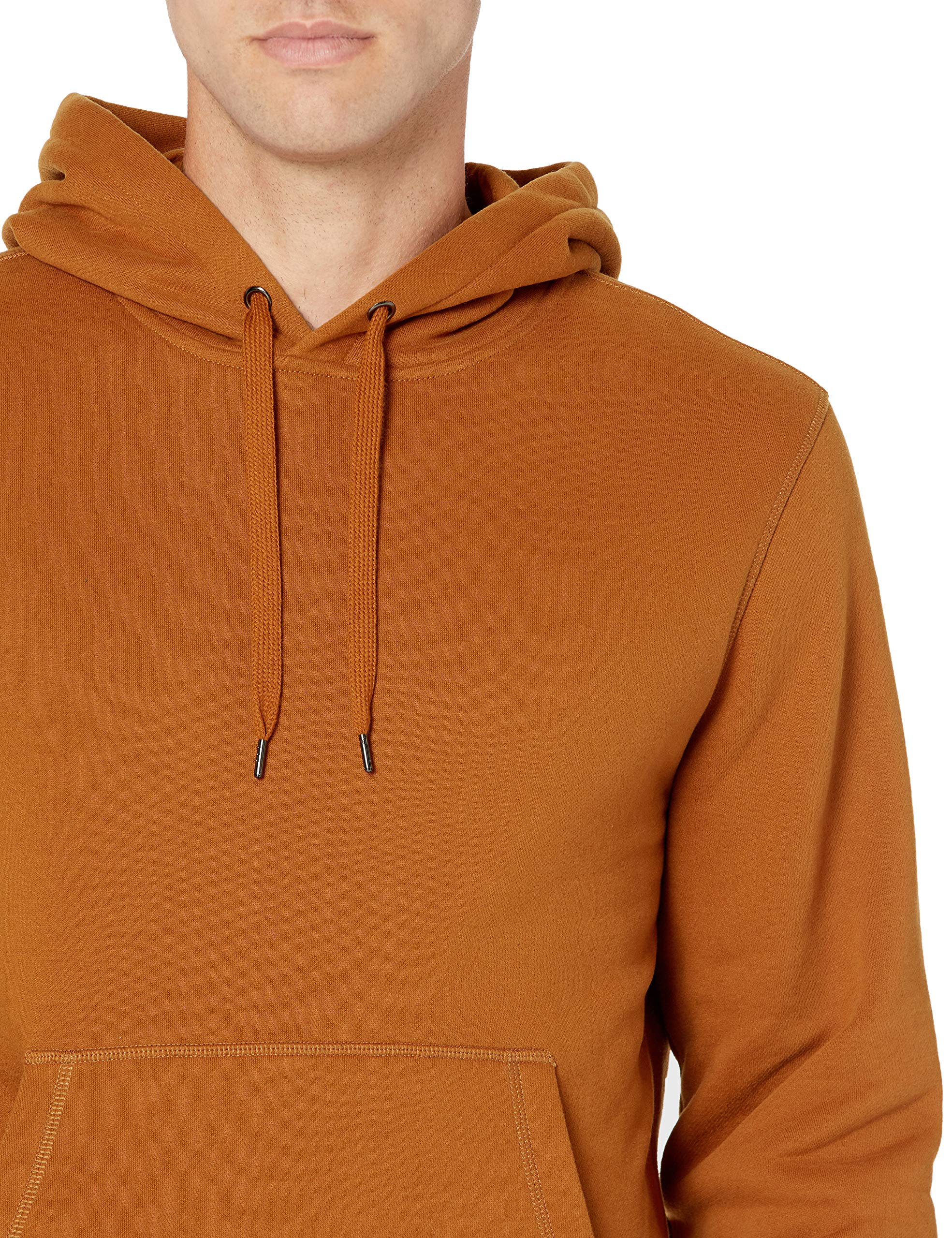 Amazon Essentials Men's Fleece Hooded Sweatshirt | Big & Tall Sizes | Soft Cotton Blend Pullover for Casual Wear, Gym & Outdoor Activities