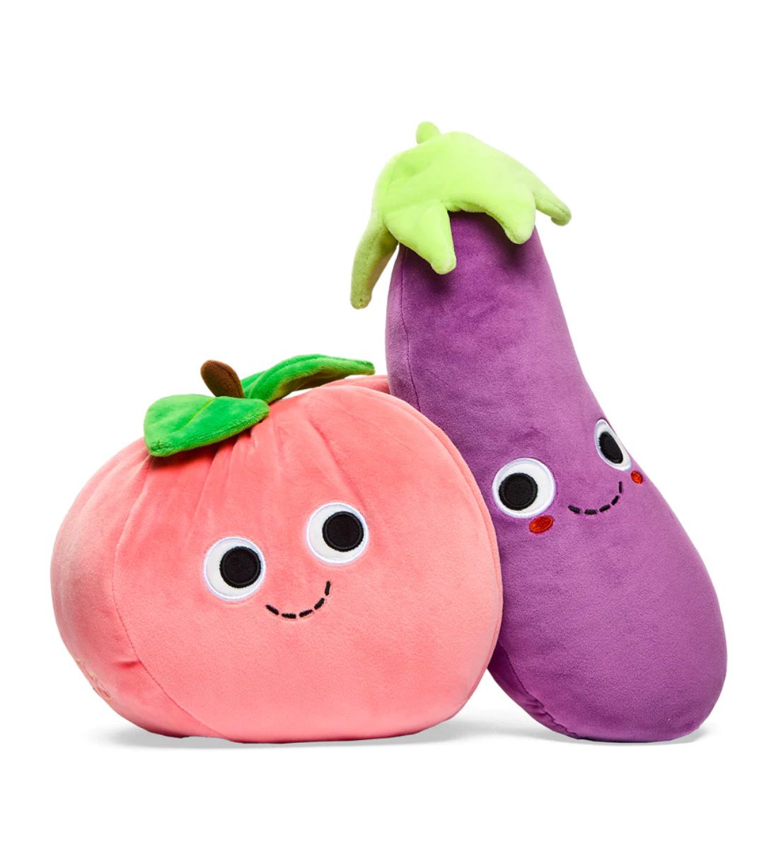 Earnest Eggplant & Georgia Peach - Delicious Organic Fruits for Healthy Snacks, Smoothies & Desserts | Perfect for Home, Office & Gifts