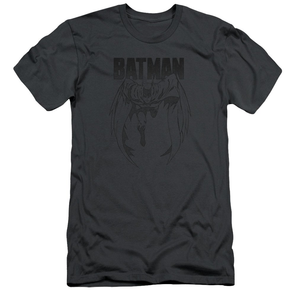 Batman Grey Noise Slim Fit Unisex T-Shirt for Men & Women - Casual Wear, Cosplay, Superhero Fan Gift