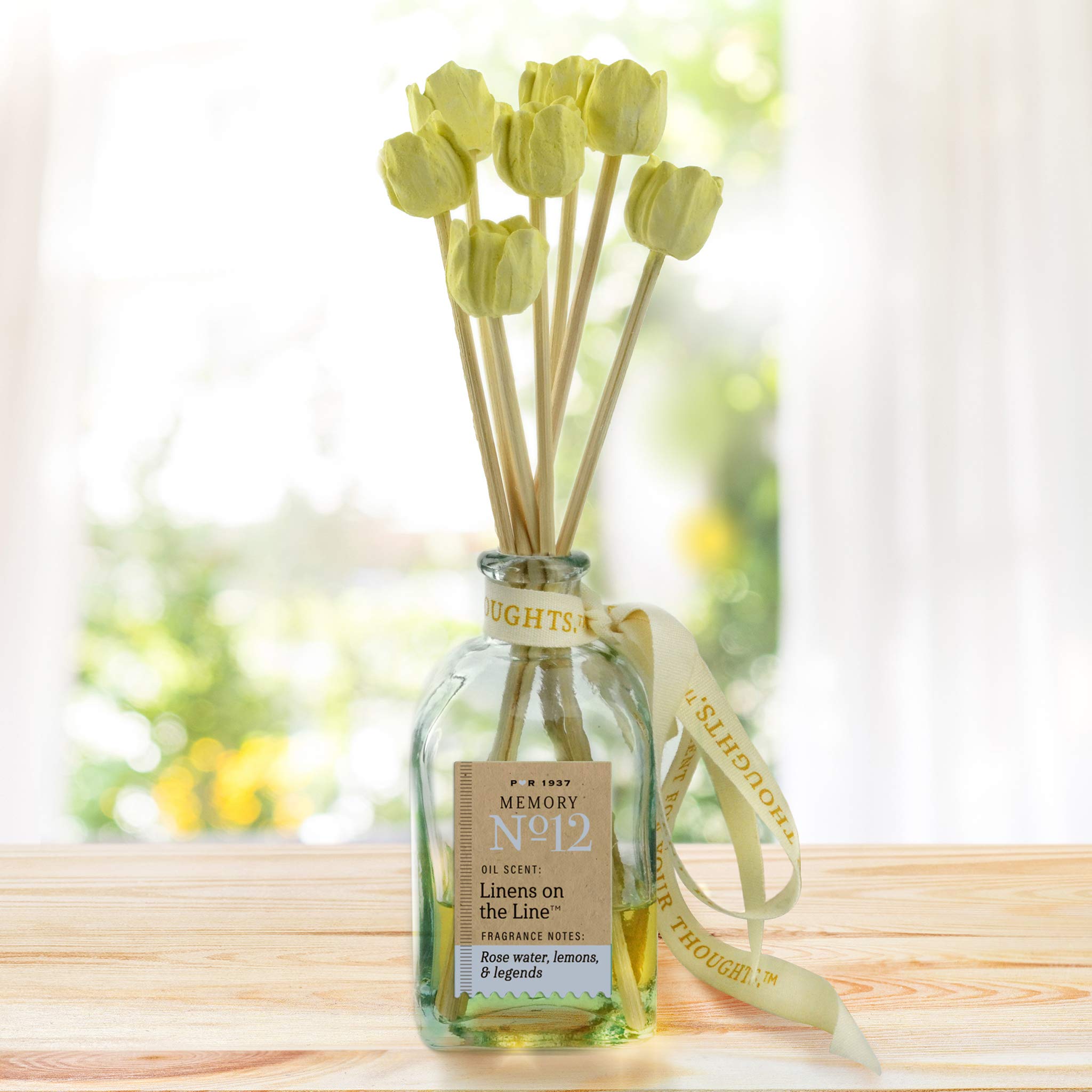 Penny & Rose Ceramic Tulip Diffuser - Elegant Essential Oil Aromatherapy for Home, Office & Spa | Premium Scented Oil Diffuser for Relaxation & Stress Relief