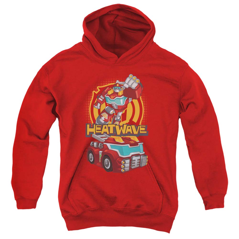 Transformers Kids Hoodie - Heatwave Red Pullover for Boys & Girls | Soft & Comfortable | Perfect for Playdates, School & Outdoor Adventures