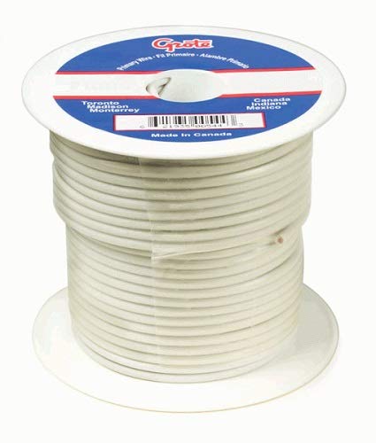 Grote 87-5007 14 Gauge Automotive Wire - High Temperature Resistant Electrical Cable for Car, Truck, RV Wiring - Perfect for Engine Compartment, Lighting, and Audio System Installations