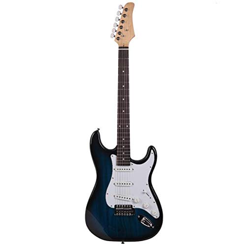 Premium Rosewood Fingerboard Electric Guitar - Stunning Blue Finish | Ideal for Stage Performances, Studio Recording & Rock Music Practice
