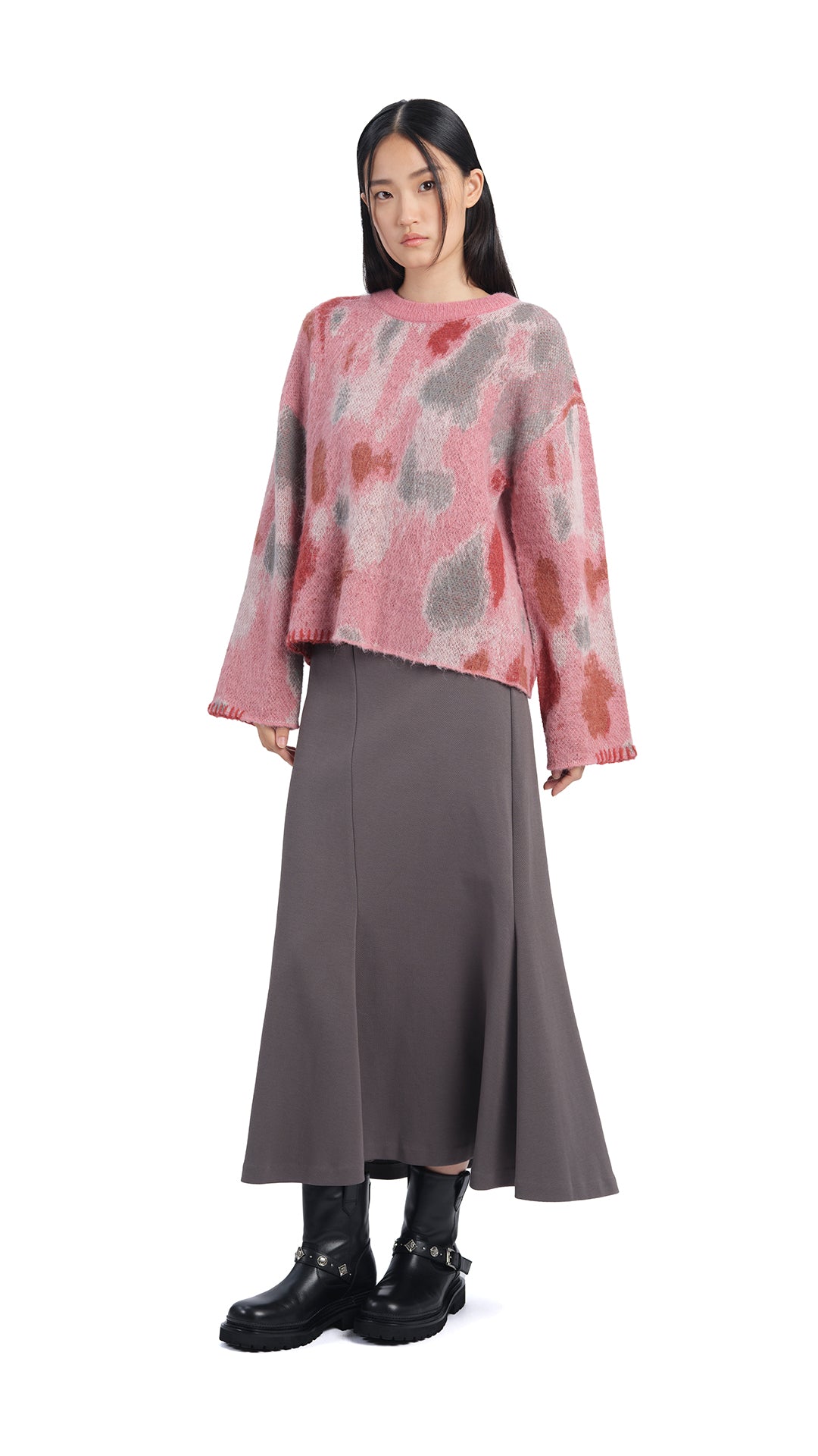 Stylish Fishtail Skirt for Women | Elegant Mermaid Hem Maxi Skirt | Perfect for Parties, Weddings & Special Occasions