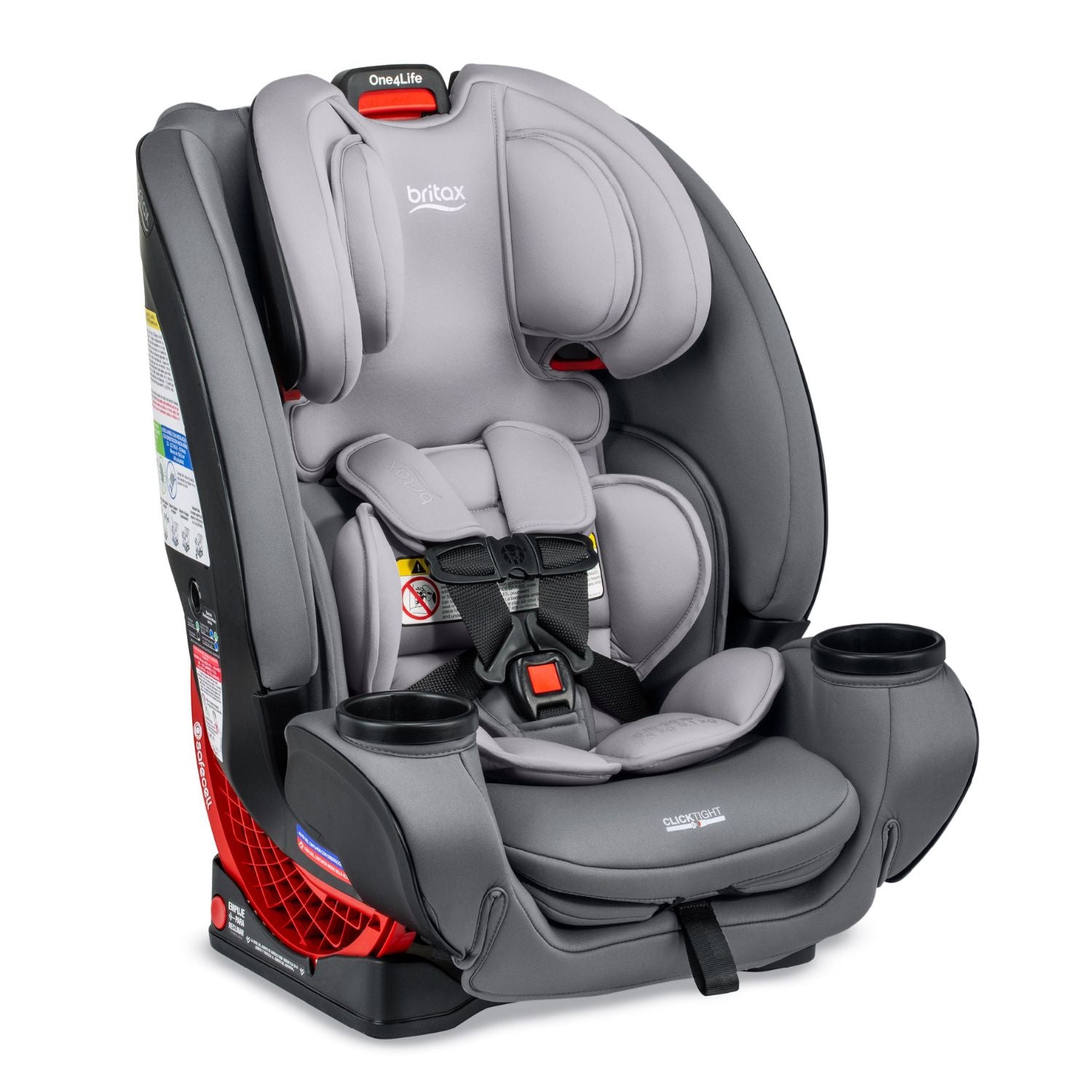 Britax One4Life ClickTight Convertible Car Seat - All-in-One Safety from Infant to Booster (5-120 lbs) | Perfect for Family Road Trips & Everyday Commutes