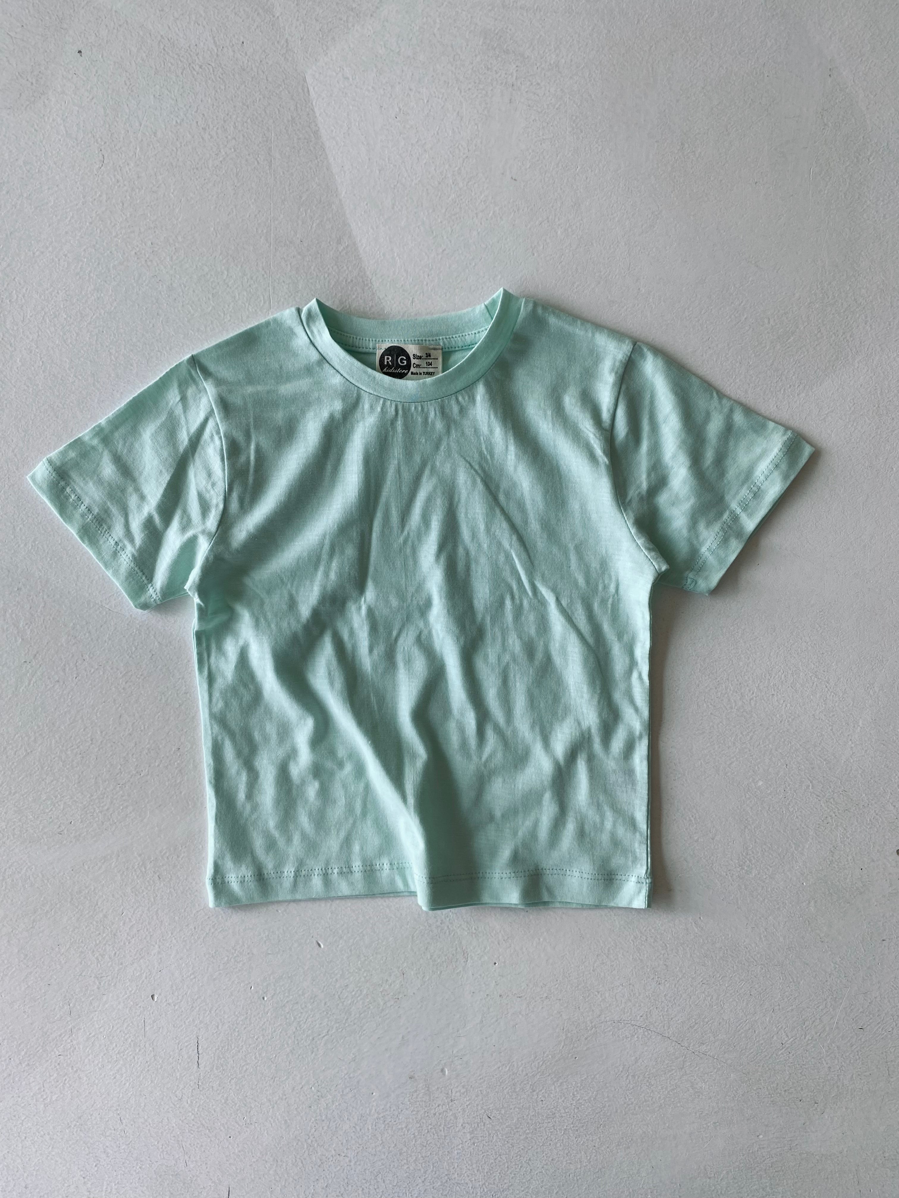 100% Cotton Basic Kids T-Shirt | Soft & Breathable Summer Tee for Boys & Girls | Perfect for Playdates, School & Outdoor Activities