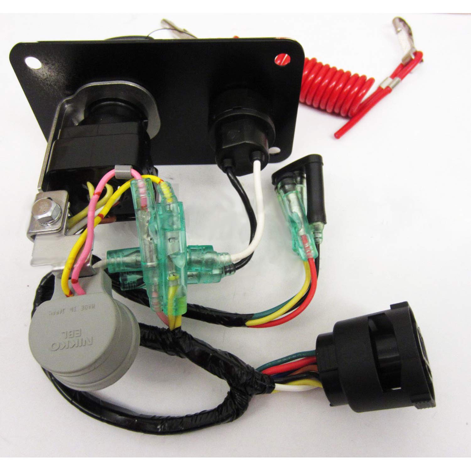 Yamaha OEM Single Key Switch Panel 704-82570-13-00 - Replacement Part for Yamaha Outboard Motors - Perfect for Marine & Boating Repairs