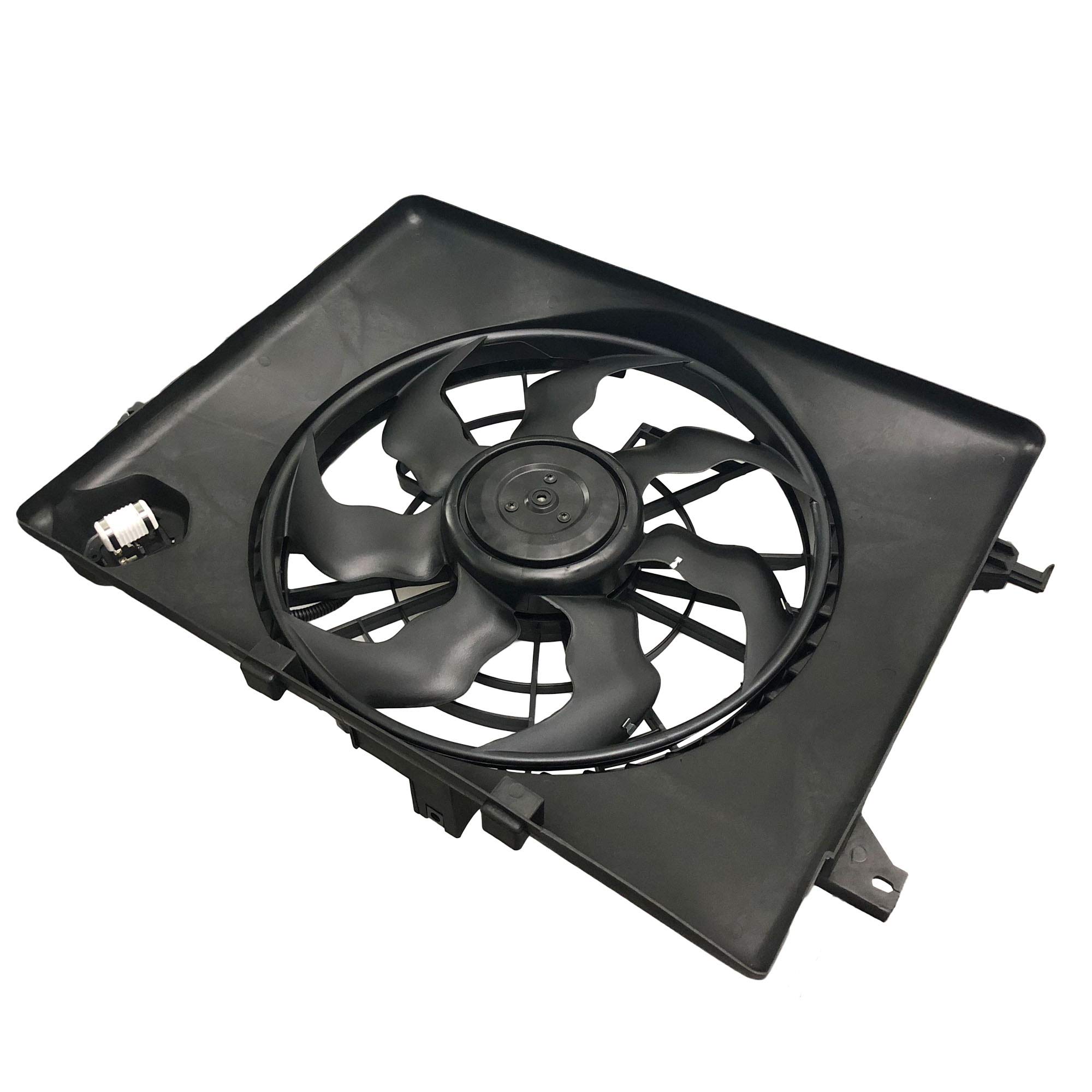 BOXI Engine Cooling Fan Assembly Compatible with Hyundai Sonata 2011-2012 2.4L & Kia Optima 2011-2014 2.4L - Replaces OEM 253803Q170 253803R170 - Perfect for Overheating Prevention & Engine Cooling System Repair