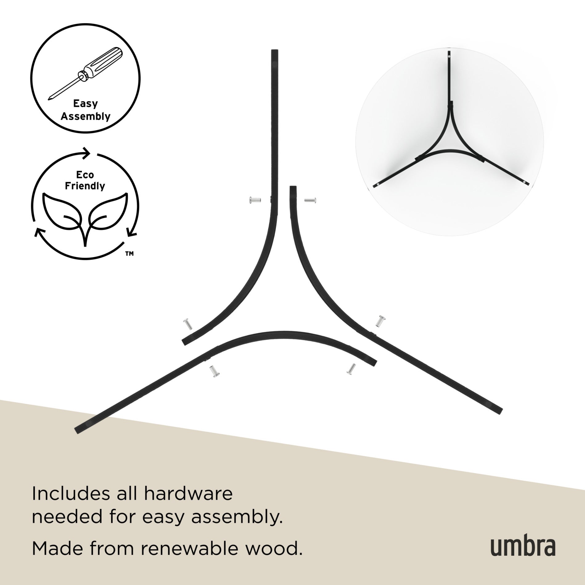 Modern Wood Coffee Table - Solid Oak Mid-Century Design for Living Room, Lounge & Office - Stylish & Durable Home Furniture
