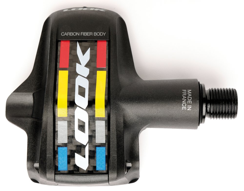 Look Keo Blade 2 Pro Team Titanium 16 Classic Mondrian Logo Cycling Pedals - Premium Road Bike Pedals for Professional Cyclists & Performance Riders - Ideal for Road Racing, Training & Endurance Cycling