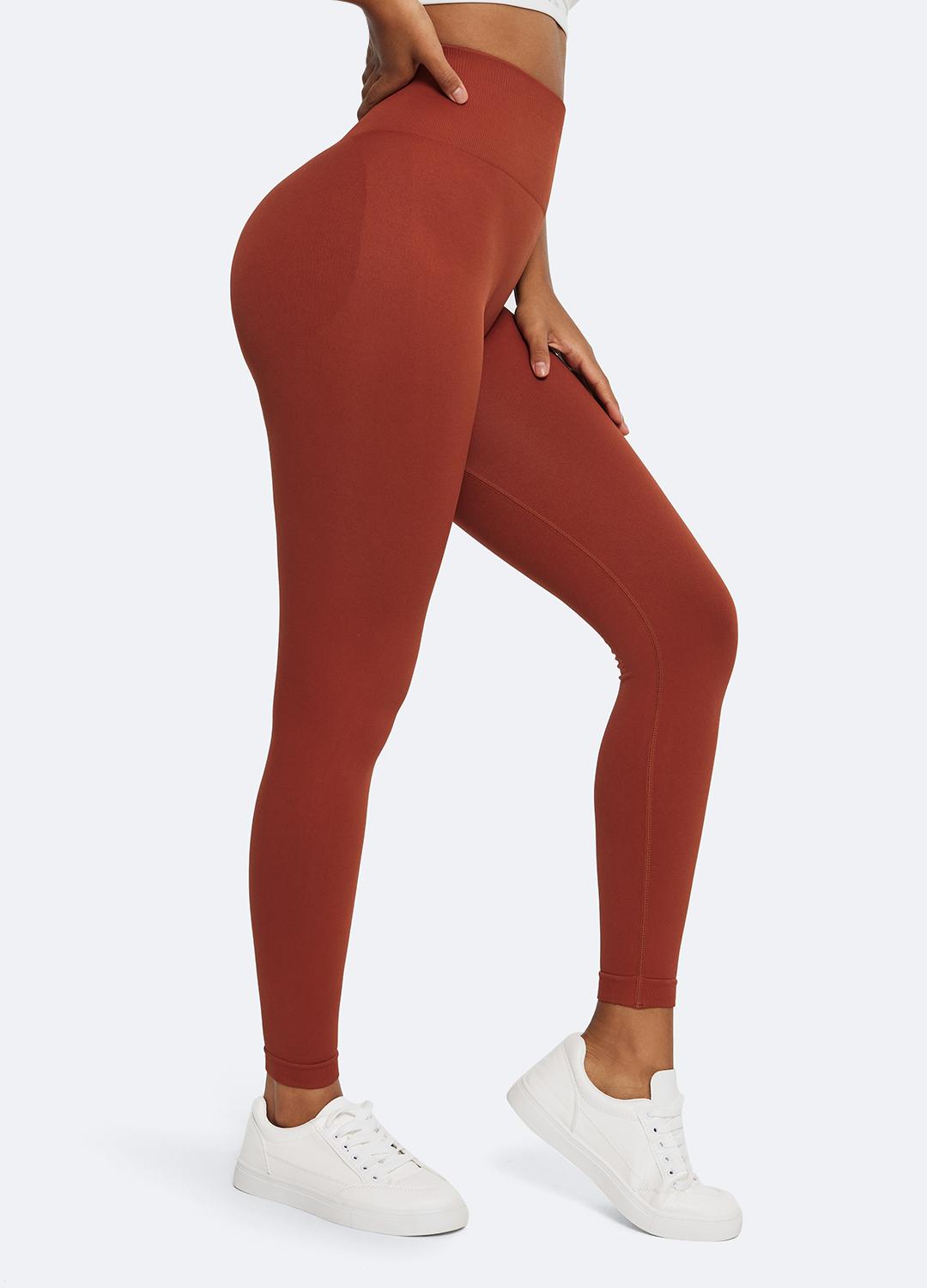 High Waisted V Back Scrunch Butt Lifting Leggings for Women - Tummy Control Yoga Pants for Workout, Gym & Everyday Wear