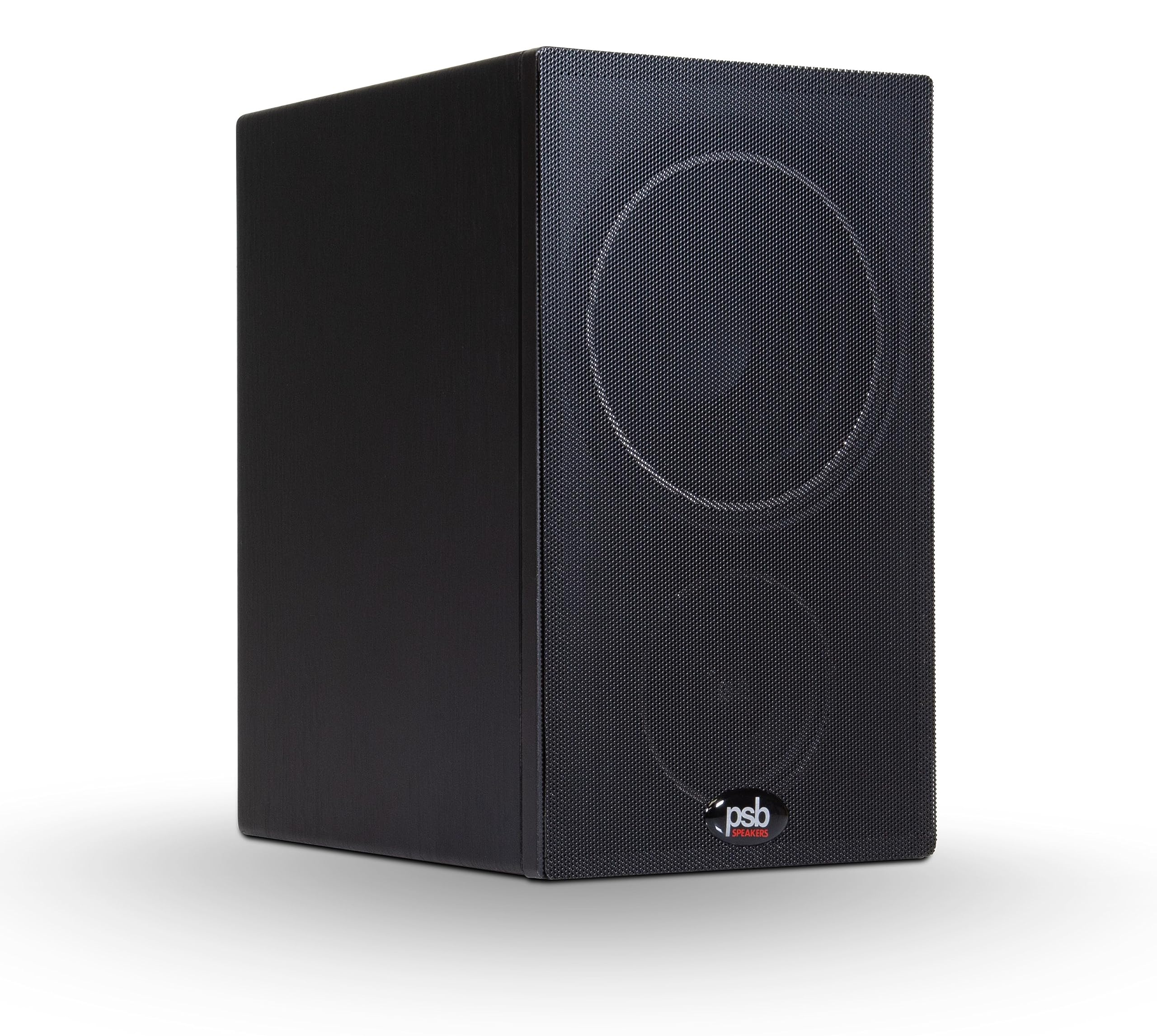 PSB Speakers Alpha P3 Passive Compact Bookshelf Speakers - High-Quality Audio for Home Theater, Studio, and Office (Black Ash, Pair)