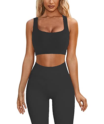 3-bold Ribbed Black