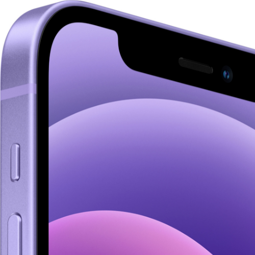 Unlocked iPhone 12 Mini 128GB in Purple - No Face ID | Eco-Friendly Smartphone for Work, Travel & Daily Use