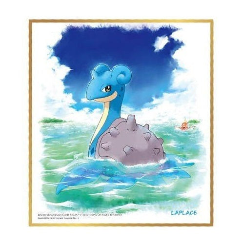 Pokemon Shikishi Art Board - Bandai Official Collectible Picture for Display & Decoration | Perfect for Anime Fans, Home Decor & Gift Giving