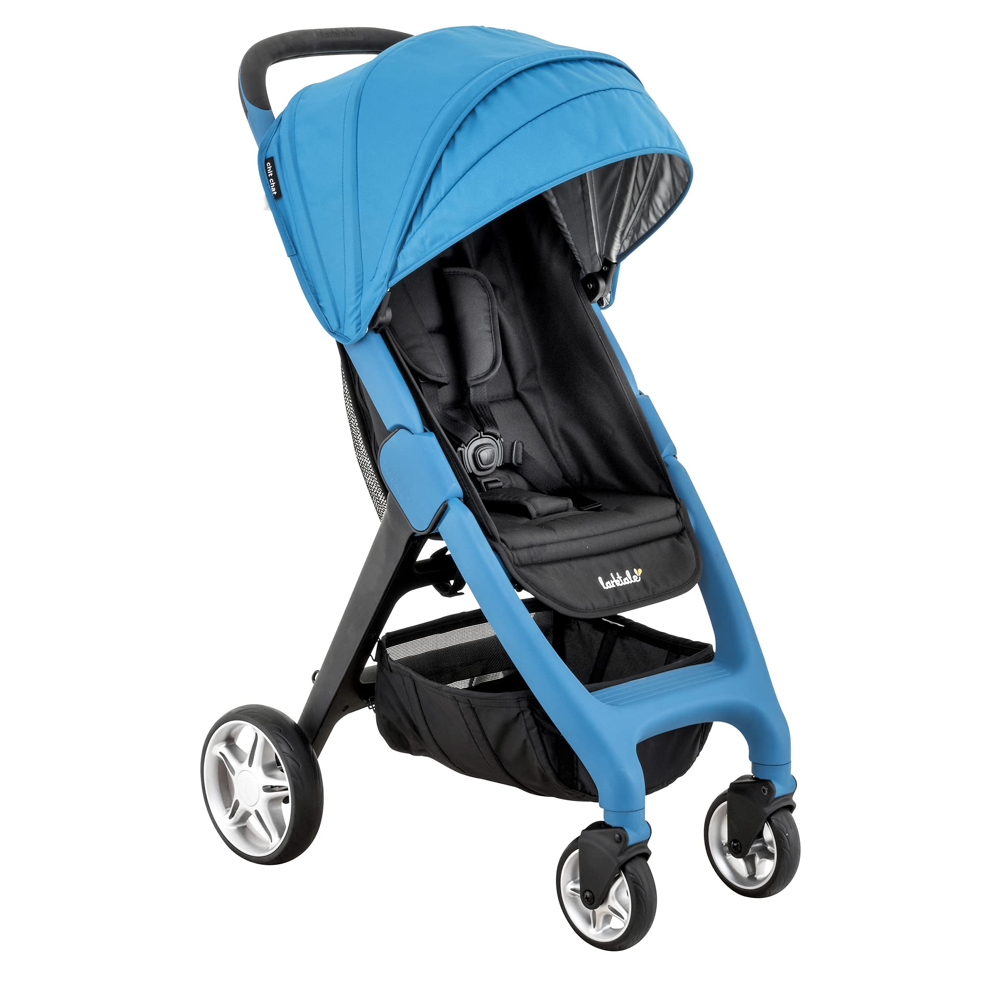 **Larktale Chit Chat Stroller – Lightweight Compact Baby Stroller for Infants & Toddlers 6+ Months | Best Travel Stroller with One-Hand Steering & Easy Fold | Freshwater Blue | Perfect for Airports, Shopping & Daily Walks**